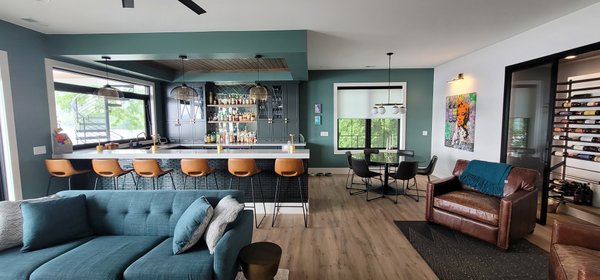 Dream House Plan - Farmhouse Floor Plan - Lower Floor Plan #1057-32