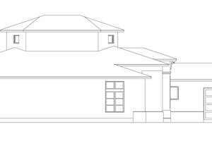 Exterior - Other Elevation for Contemporary House Plan #1058-220 - 3 bed, 2.5 bath