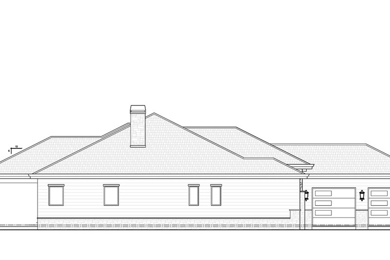 Dream House Plan - Exterior - Other Elevation 1 for Craftsman House Plan #938-147 - 3 bed, 3.5 bath