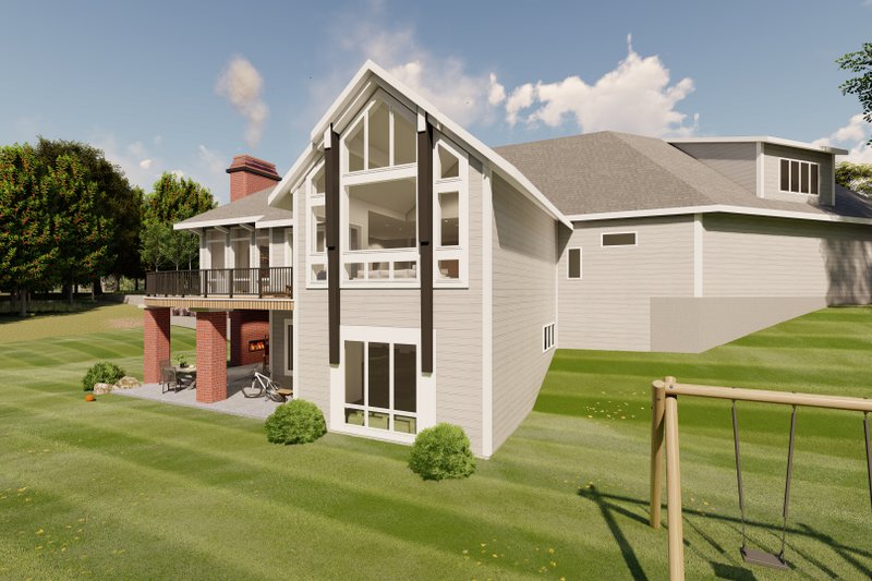 Architectural House Design - Exterior - Other Elevation for Tudor House Plan #1122-20 - 2 bed, 2 bath