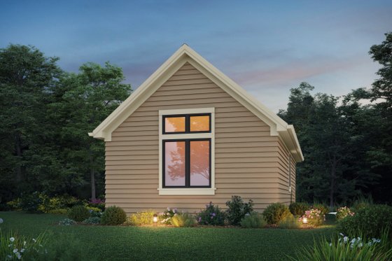 Exterior - Front Elevation 3 for Cottage House Plan #48-1179 - 1 bed, 1 bath