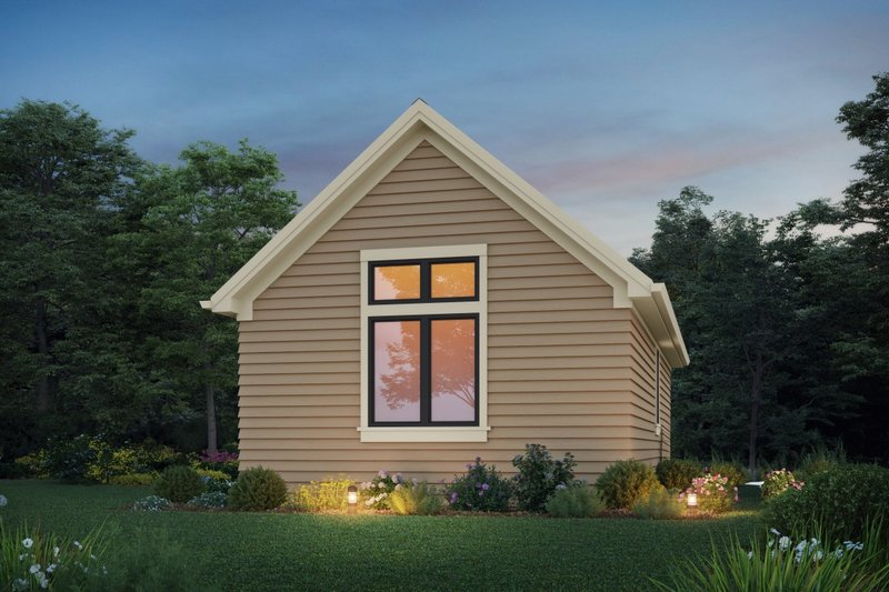 Architectural House Design - Exterior - Front Elevation 3 for Cottage House Plan #48-1179 - 1 bed, 1 bath