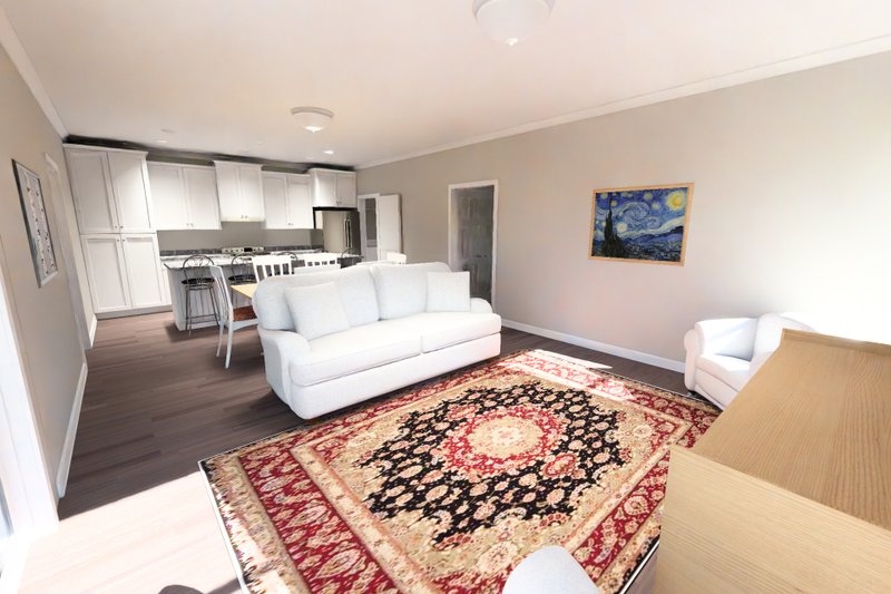 Architectural House Design - Interior - Family Room 2 for Modern House Plan #513-2466 - 4 bed, 3 bath