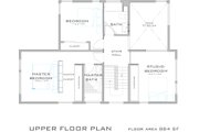 Modern Style House Plan - 3 Beds 2.5 Baths 1682 Sq/Ft Plan #909-2 