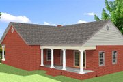 Traditional Style House Plan - 3 Beds 2 Baths 1485 Sq/Ft Plan #44-185 