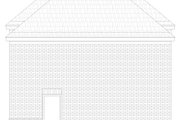 Colonial Style House Plan - 1 Beds 1 Baths 896 Sq/Ft Plan #932-1150 