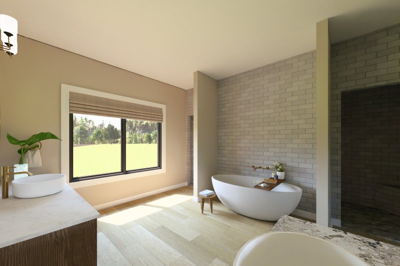 House Plan Design - Interior - Master Bathroom for Modern House Plan #1064-438 - 2 bed, 2.5 bath