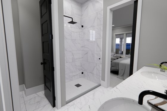Interior - Master Bathroom 1 for Farmhouse House Plan #51-1264 - 3 bed, 3.5 bath