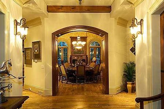 Interior - Entry for Traditional House Plan #54-538 - 3 bed, 4.5 bath
