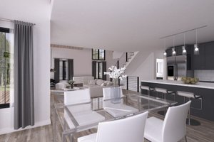 Interior - Dining Room for Cottage House Plan #23-2774 - 3 bed, 2.5 bath