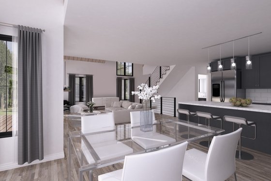 Interior - Dining Room for Cottage House Plan #23-2774 - 3 bed, 2.5 bath