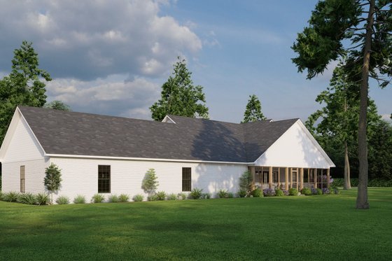 Exterior - Other Elevation 2 for Farmhouse House Plan #923-67 - 3 bed, 3 bath