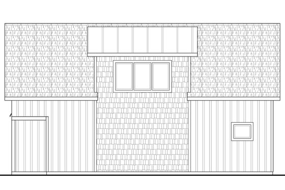 Exterior - Other Elevation 1 for Barndominium House Plan #124-944 - 2 bed, 1 bath