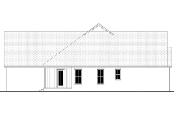 Exterior - Other Elevation for Traditional House Plan #430-383 - 5 bed, 4.5 bath
