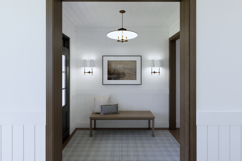 Dream House Plan - Interior - Entry 1 for Farmhouse House Plan #1114-8 - 2 bed, 2 bath