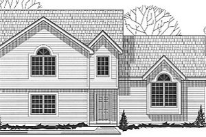 Traditional Exterior - Front Elevation Plan #67-644