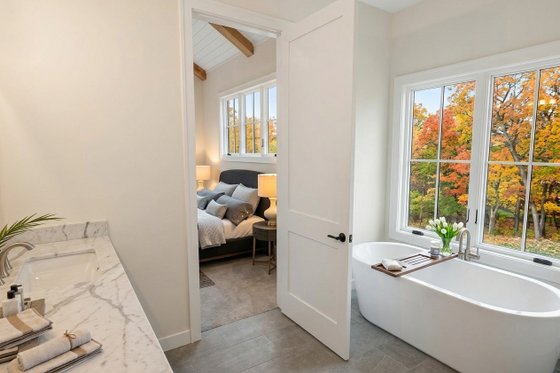 Interior - Master Bathroom for Farmhouse House Plan #51-1549 - 4 bed, 3.5 bath