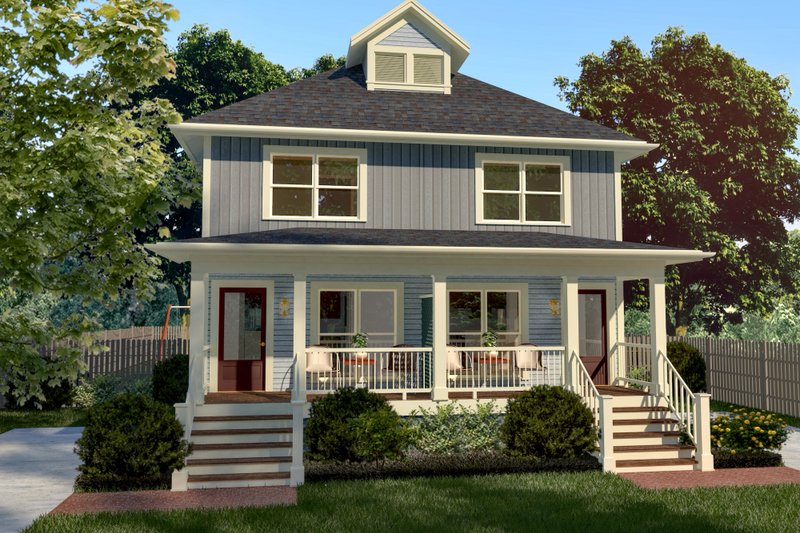 Dream House Plan - Southern Exterior - Front Elevation Plan #79-276