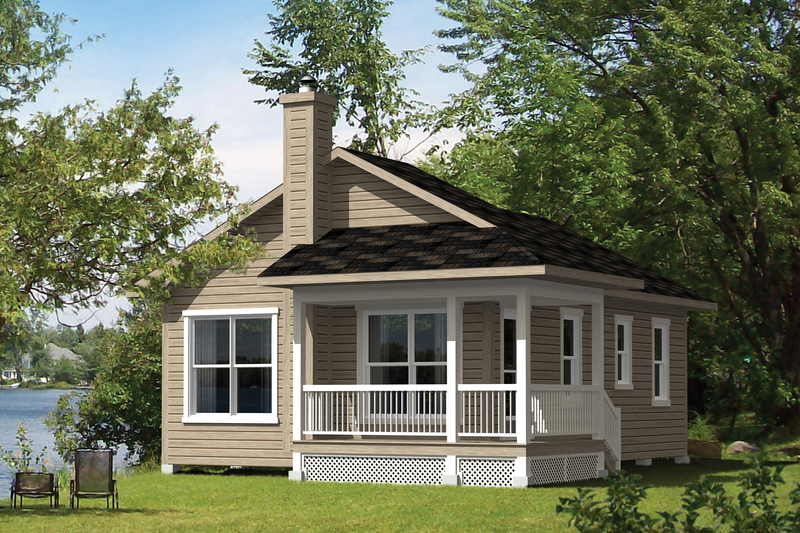 Home Plan - Cottage Exterior - Front Elevation Plan #25-4383