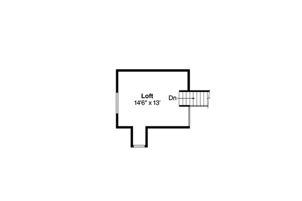 Home Plan - Craftsman Floor Plan - Upper Floor Plan #124-565