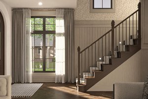 Interior - Entry for Modern House Plan #455-430 - 3 bed, 2.5 bath