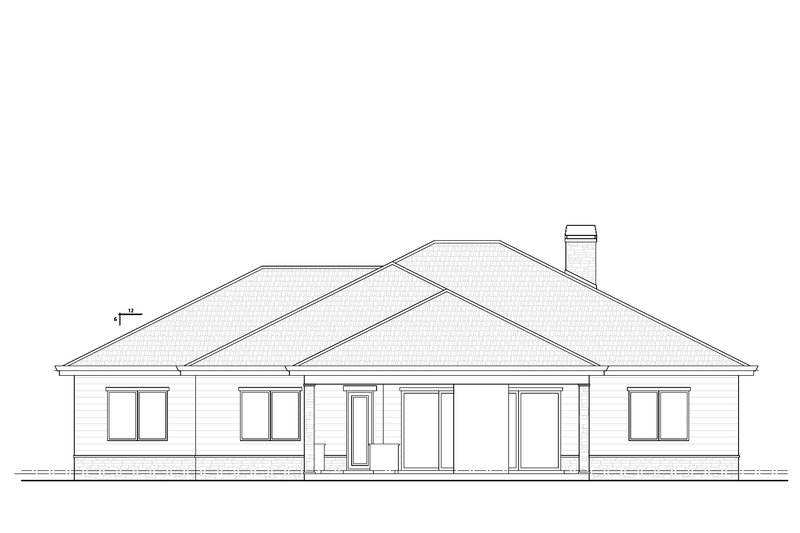 Dream House Plan - Exterior - Rear Elevation for Craftsman House Plan #938-147 - 3 bed, 3.5 bath
