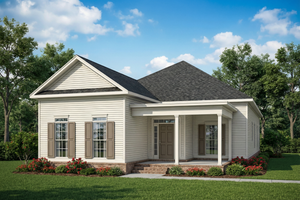 Traditional Exterior - Front Elevation Plan #17-2421