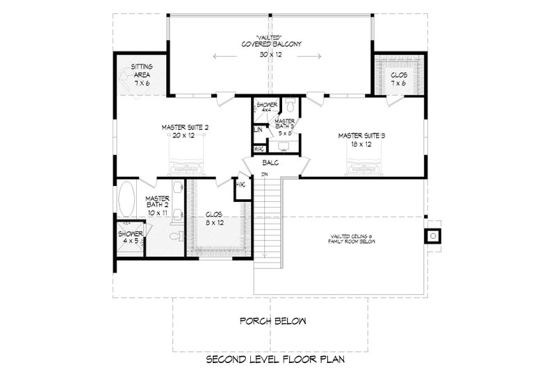 Country Style House Plan - 3 Beds 3.5 Baths 2458 Sq/Ft Plan #932-351 ...