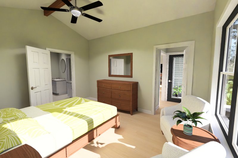 Home Plan - Interior - Master Bedroom 1 for Modern House Plan #513-2486 - 4 bed, 4 bath