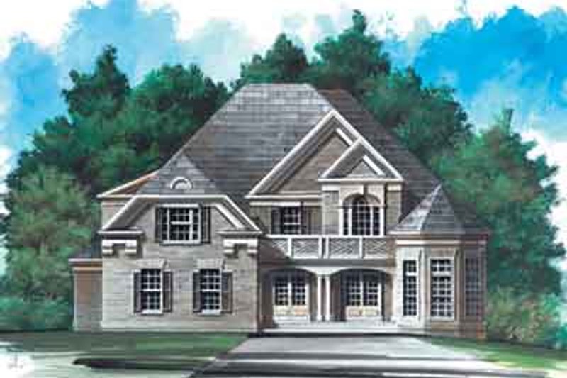 Home Plan - Traditional Exterior - Front Elevation Plan #119-115