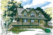 Country Style House Plan - 3 Beds 2 Baths 1365 Sq/Ft Plan #47-383 