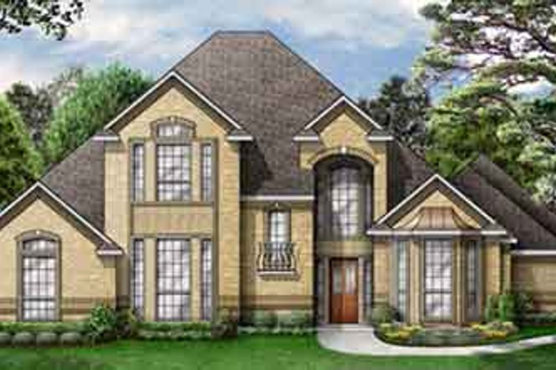 Traditional Style House Plan - 4 Beds 3 Baths 2694 Sq/Ft Plan #84-172