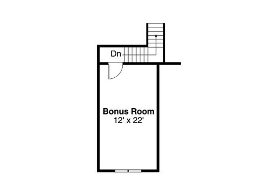 Floor Plan - Upper Floor for Craftsman House Plan #124-867 - 3 bed, 2.5 bath