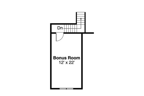 Craftsman Floor Plan - Upper Floor Plan #124-867
