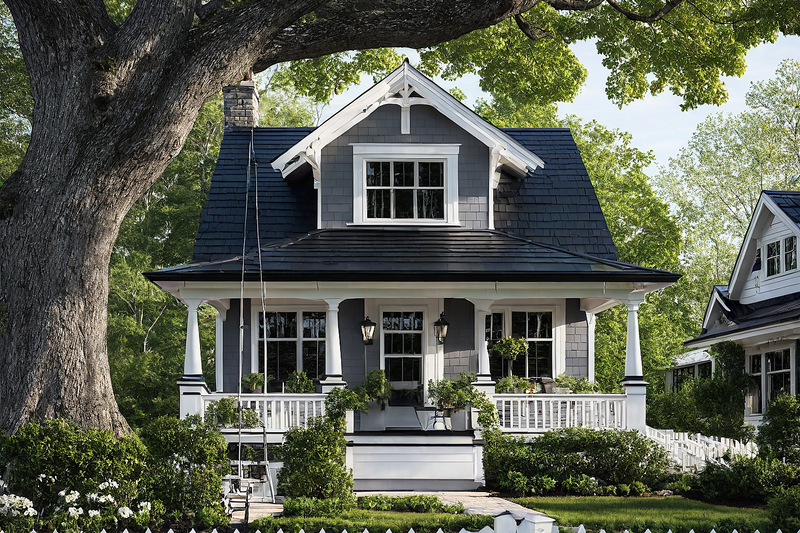 Cottage Style House Plan - 2 Beds 1 Baths 728 Sq/Ft Plan #515-60 Exterior