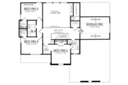 European Style House Plan - 4 Beds 3.5 Baths 2384 Sq/Ft Plan #40-327 