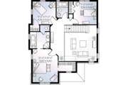 European Style House Plan - 3 Beds 2.5 Baths 1767 Sq/Ft Plan #23-582 