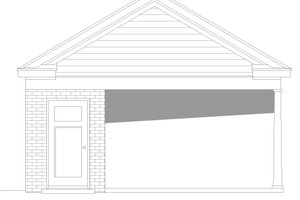 Exterior - Other Elevation 1 for Country House Plan #932-185, 1 bath