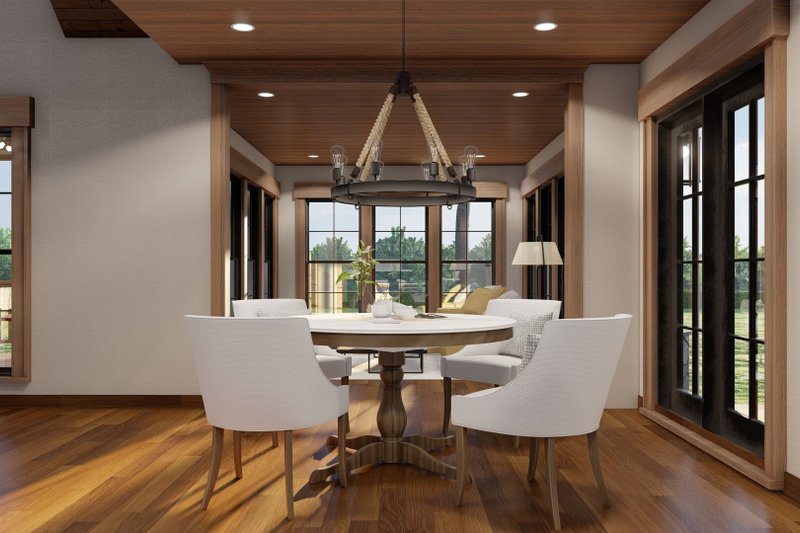House Plan Design - Interior - Dining Room for Craftsman House Plan #17-3429 - 4 bed, 5.5 bath