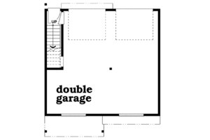 Floor Plan - Main Floor for Country House Plan #47-516 - 1 bed, 1 bath