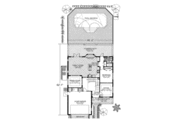 Mediterranean Style House Plan - 4 Beds 3.5 Baths 2899 Sq/Ft Plan #420-229 