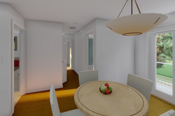 Interior - Other for Country House Plan #126-244 - 2 bed, 2 bath