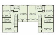 Traditional Style House Plan - 3 Beds 2.5 Baths 2502 Sq/Ft Plan #17-2012 Floor 