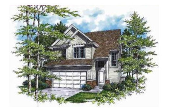 Exterior - Other Elevation 1 for Traditional House Plan #48-136 - 3 bed, 2.5 bath