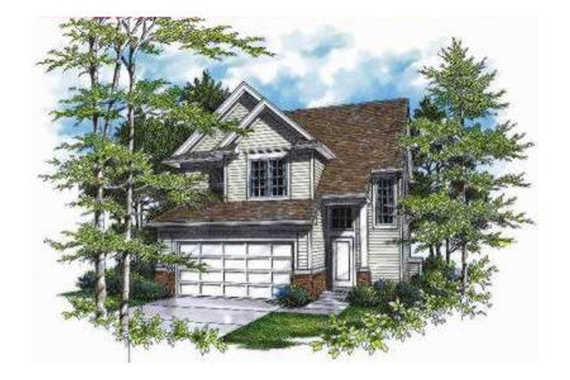 Home Plan - Exterior - Other Elevation 1 for Traditional House Plan #48-136 - 3 bed, 2.5 bath