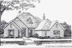 Traditional Exterior - Front Elevation Plan #310-838
