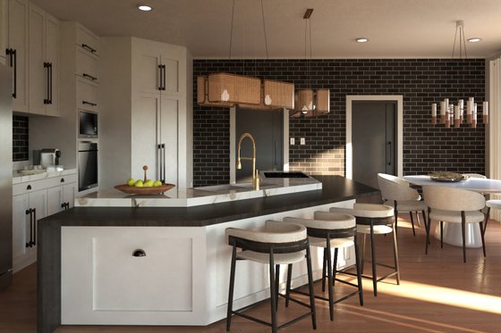 Interior - Kitchen for Barndominium House Plan #1064-307 - 7 bed, 7 bath