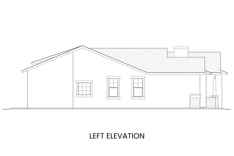House Design - Exterior - Other Elevation for Craftsman House Plan #1108-1 - 3 bed, 2.5 bath