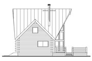 Log Style House Plan - 2 Beds 2 Baths 1216 Sq/Ft Plan #124-259 