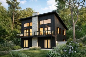 Dream House Plan - Exterior - Front Elevation for Contemporary House Plan #23-2909 - 3 bed, 2.5 bath